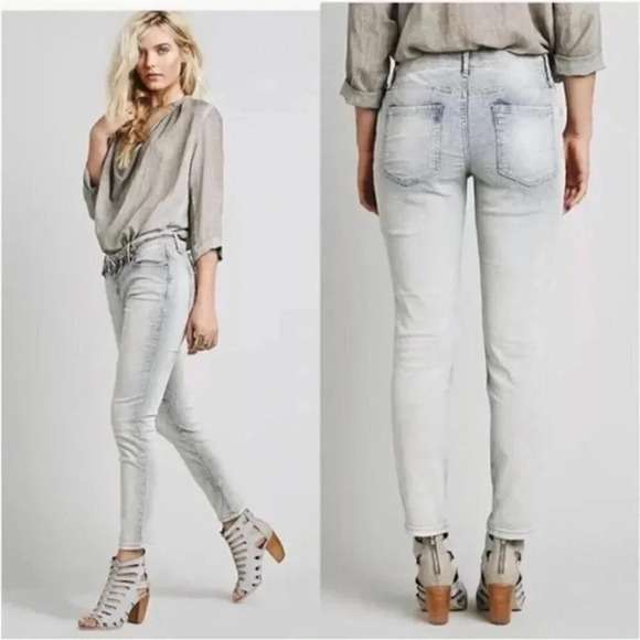 Free People Roller Cropped Corduroy Pants - Picture 1 of 8